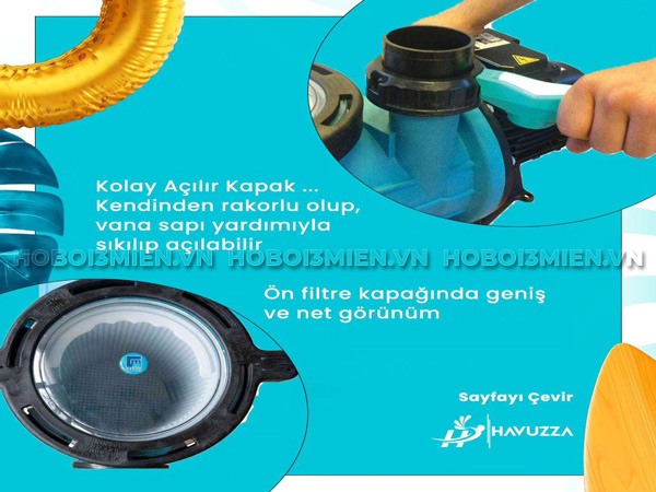 Máy Bơm Lọc Nước Bể Bơi Gemas