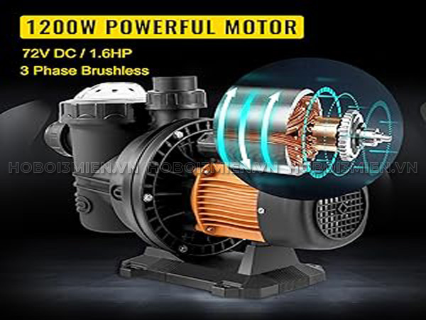 Motor Máy Bơm Nước Bể Bơi Glong