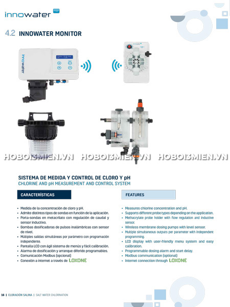 Bộ Điều Khiển Clo-Ph Bể Bơi