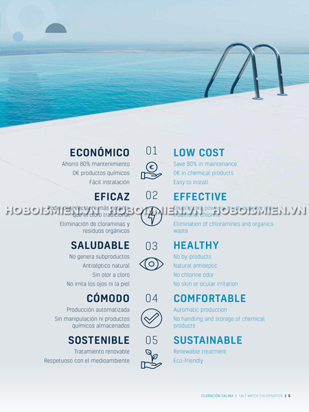 Lợi Ích Bể Bơi Điện Phân Muối